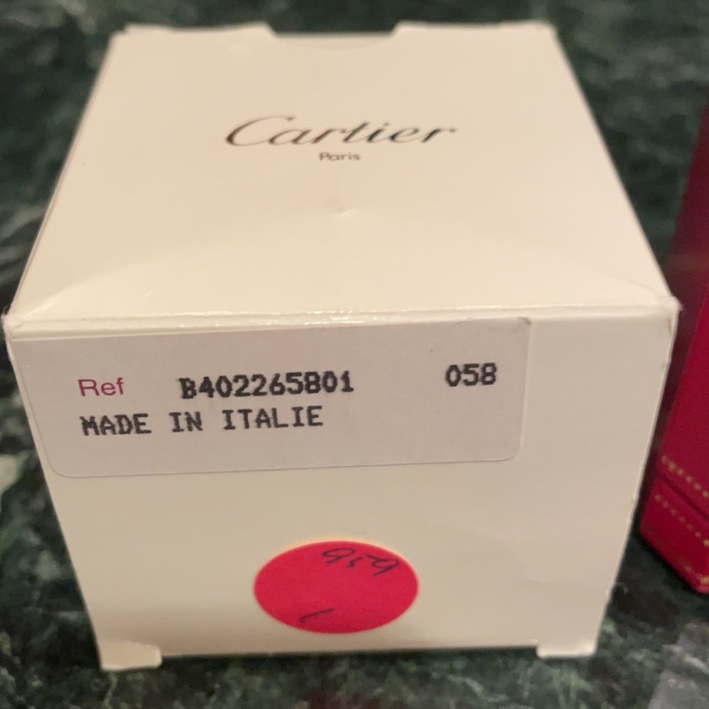 Authentic Leather Cartier Ring Box - image 6